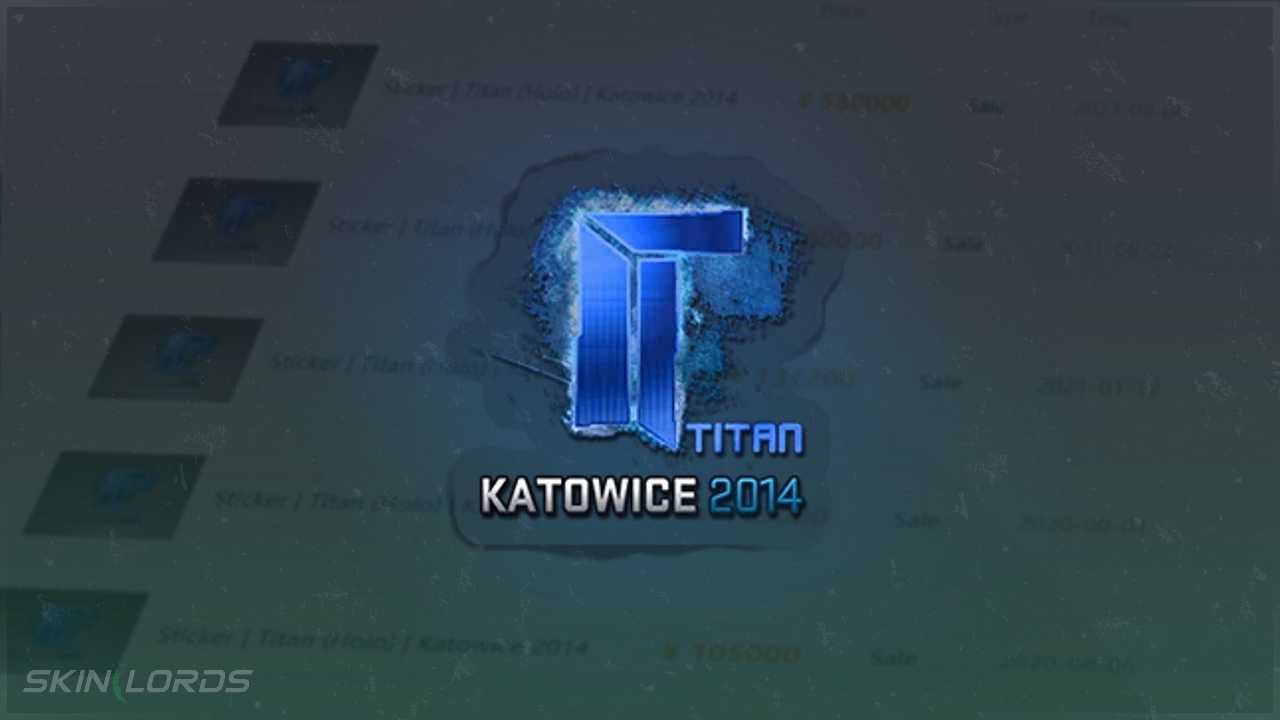 Katowice 2014 Holo Record Sticker Sale