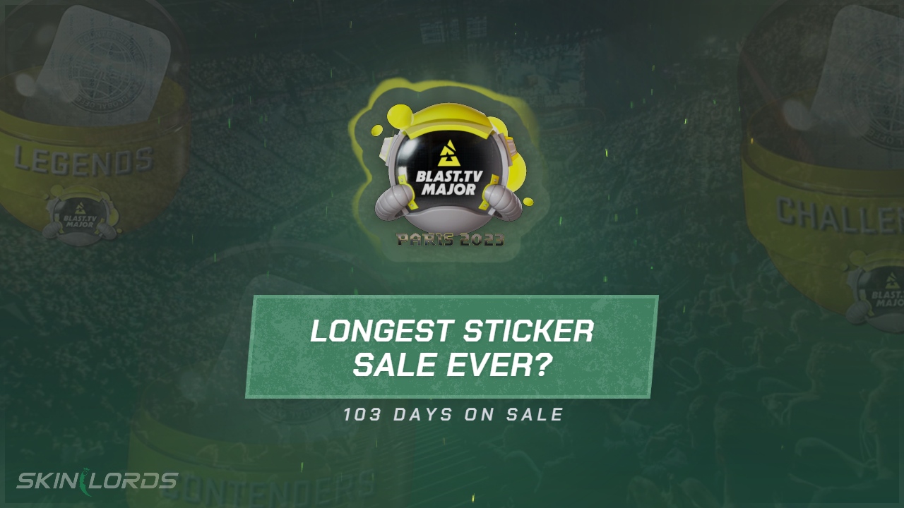 Longest Sticker Sale Ever - Blast Major 2023