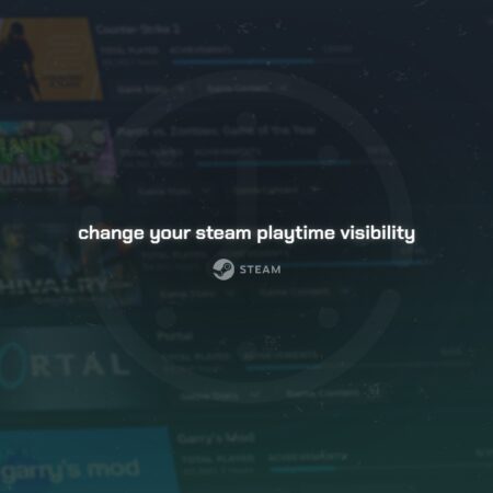 Como alterar a visibilidade do tempo de jogo do Steam
