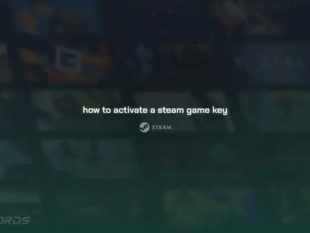How to Activate a Game Key on Steam