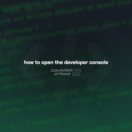How to Open the Developer Console in CS2