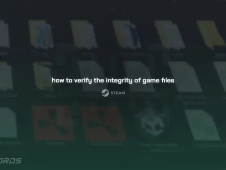 Verify the Integrity of Files to a Steam Game