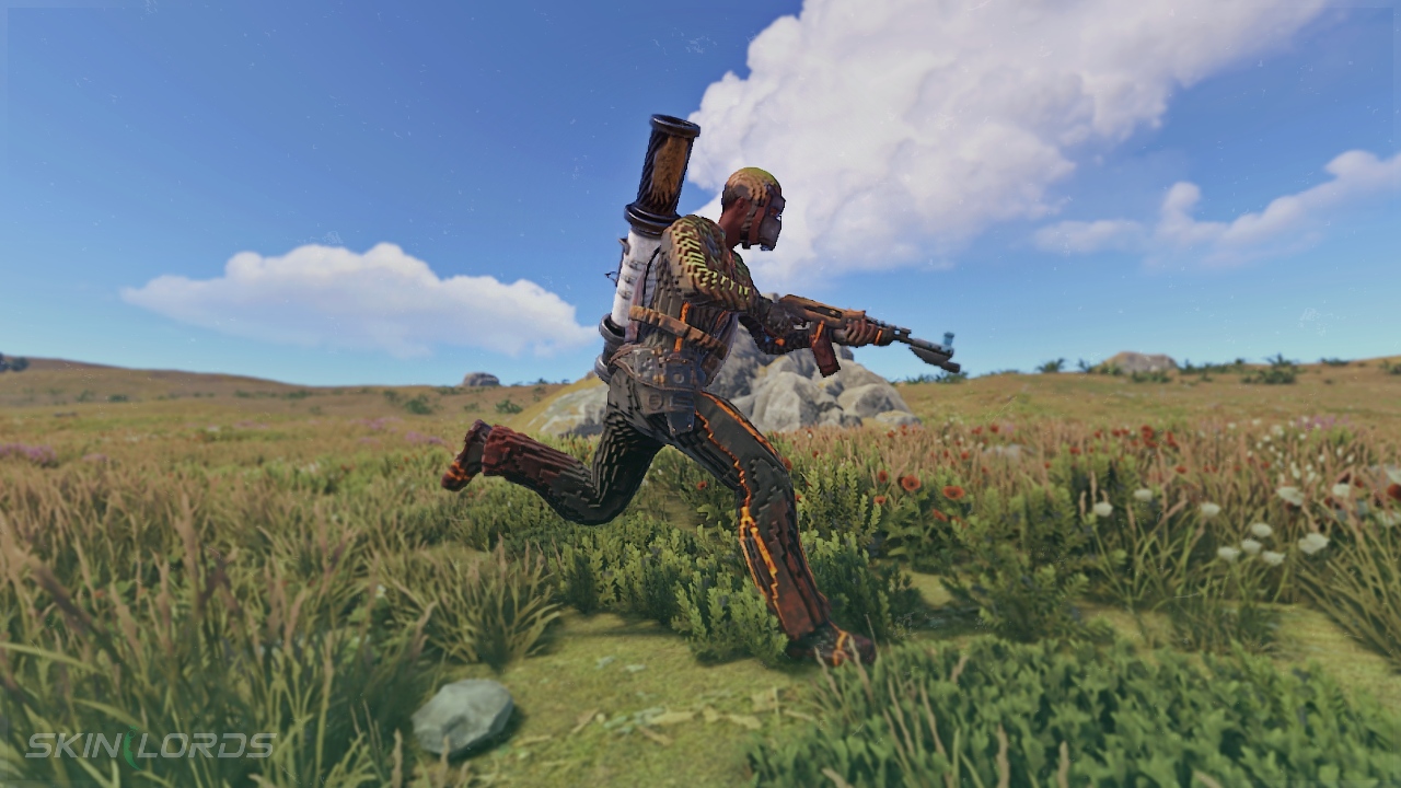 ピクセルSkins Rust  アーマーセット