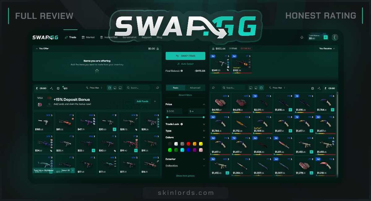 Swap.GG Unbiased Review in 2024 Is Swap.GG Legit?