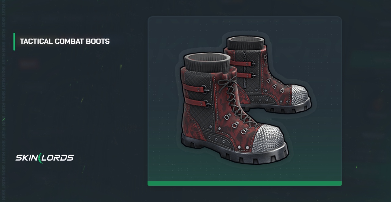 Tactical Combat Boots Rust Skin