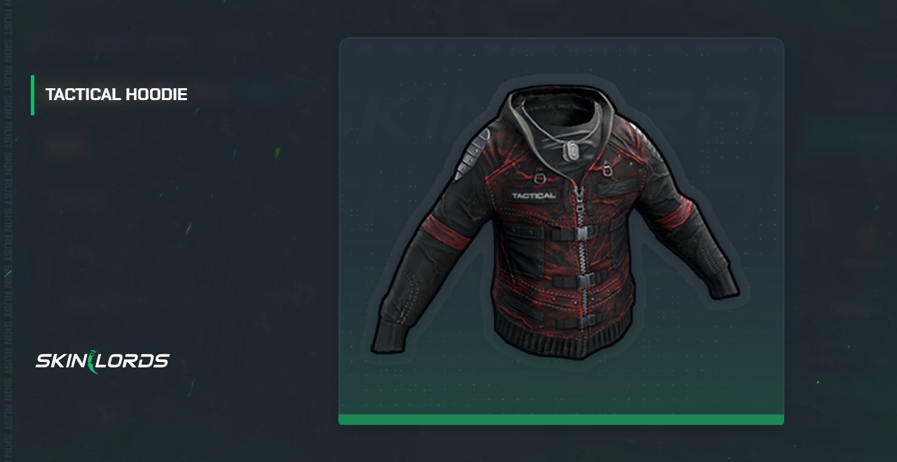 Tactical Hoodie Rust Skin