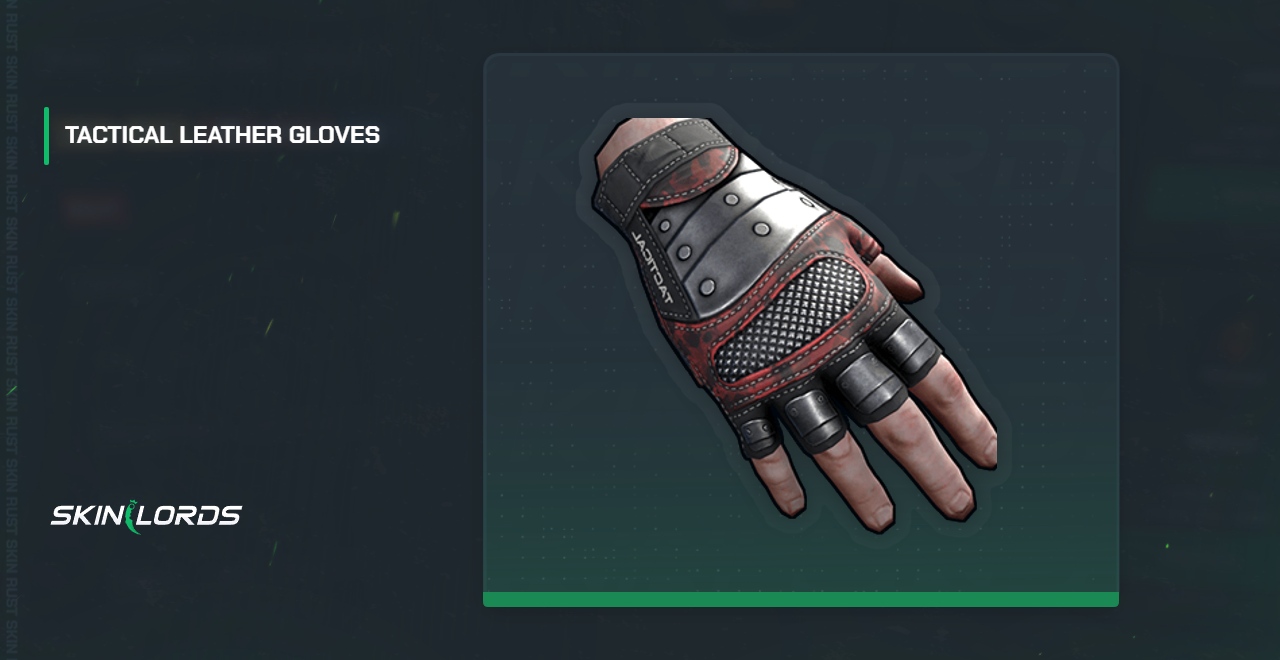 Tactical Leather Gloves Rust Skin