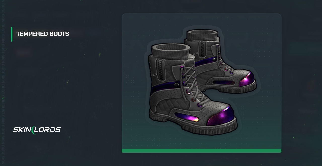 Tempered Boots Rust Skin
