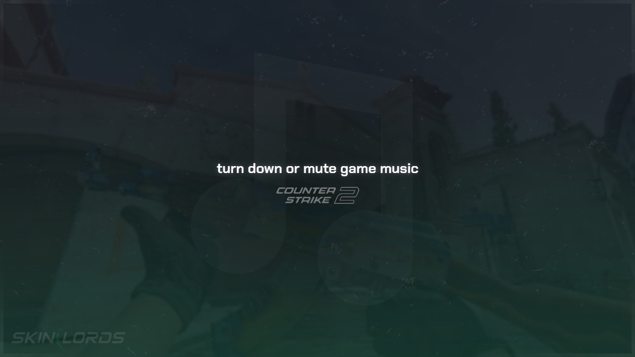 Как уменьшить громкость или выключить звук музыки на сайте CS2 -. SkinLords