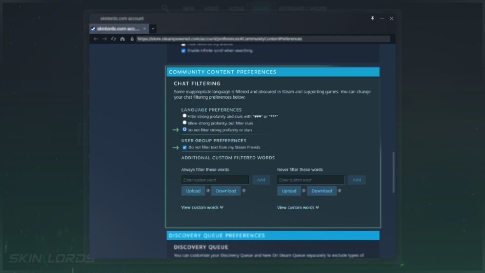 How to Turn Off CS2's InGame Chat Profanity Filter