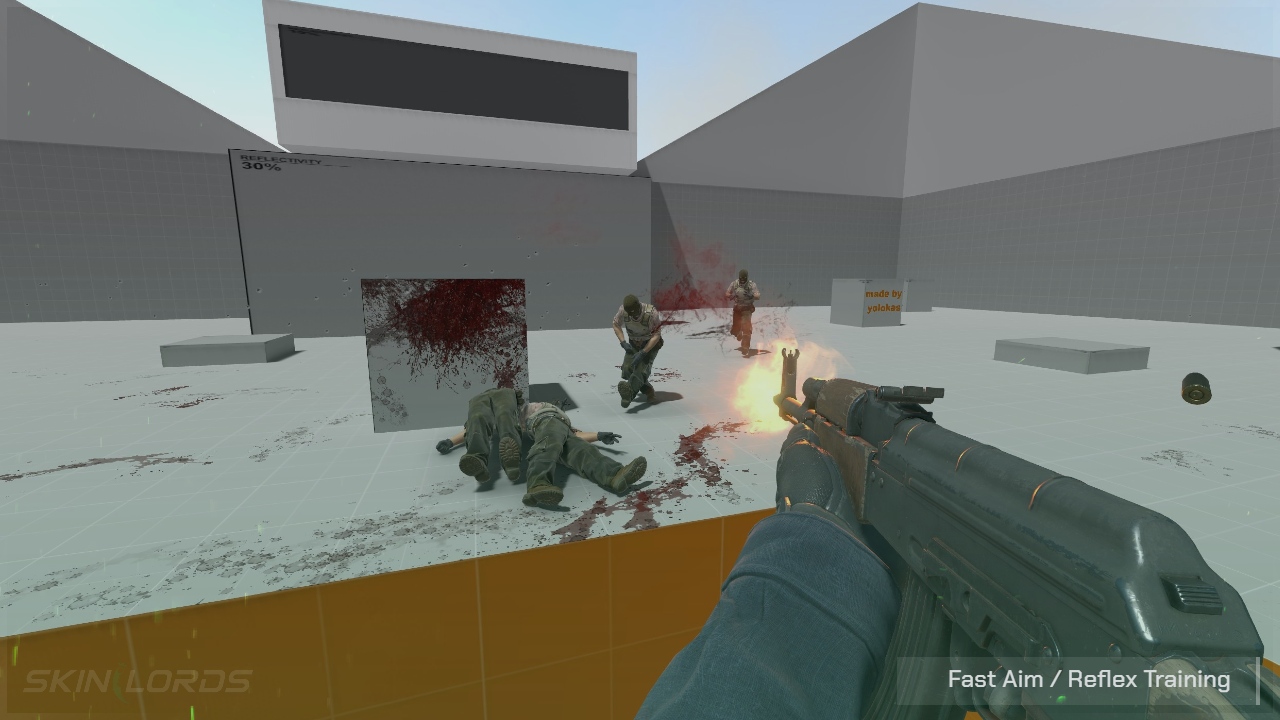 Fast Aim - Reflex Training CS2 Workshop Map