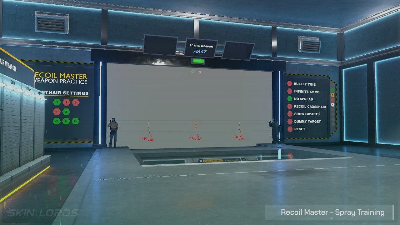 Recoil Master - Spray Training CS2 Workshop Map