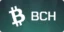 Bitcoin geld BCH cryptobetaling pictogram