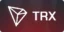 Ikona płatności kryptowalutowej Tron TRX