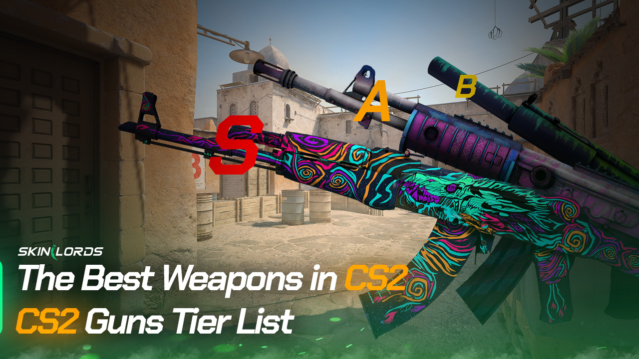 Best Weapons in CS2 – A Comprehensive CS2 Guns Tier List