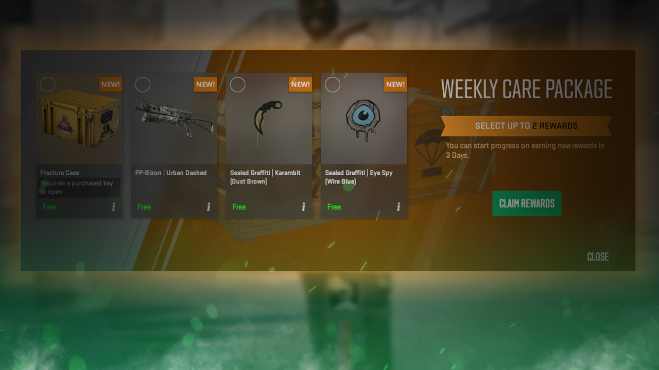 CS2 Weekly Drop System Explained – How Does the Weekly Care Package Work?