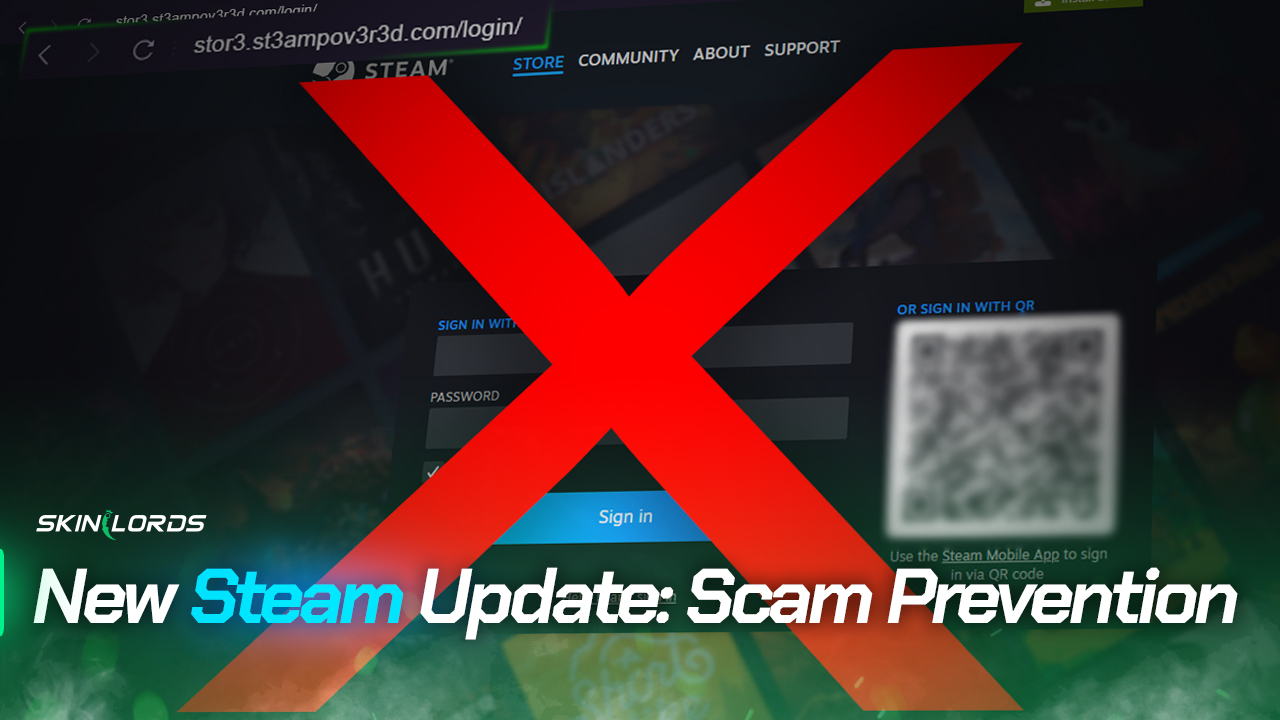 New Steam Update: Scam Prevention
