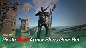 Pirate Rust Armor Skins Gear Set