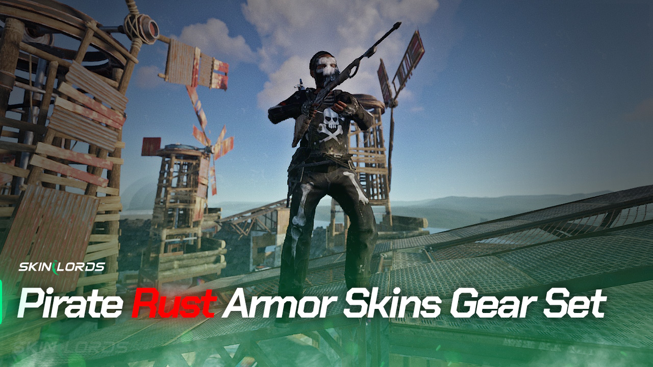 Pirate Rust Armor Skins Gear Set