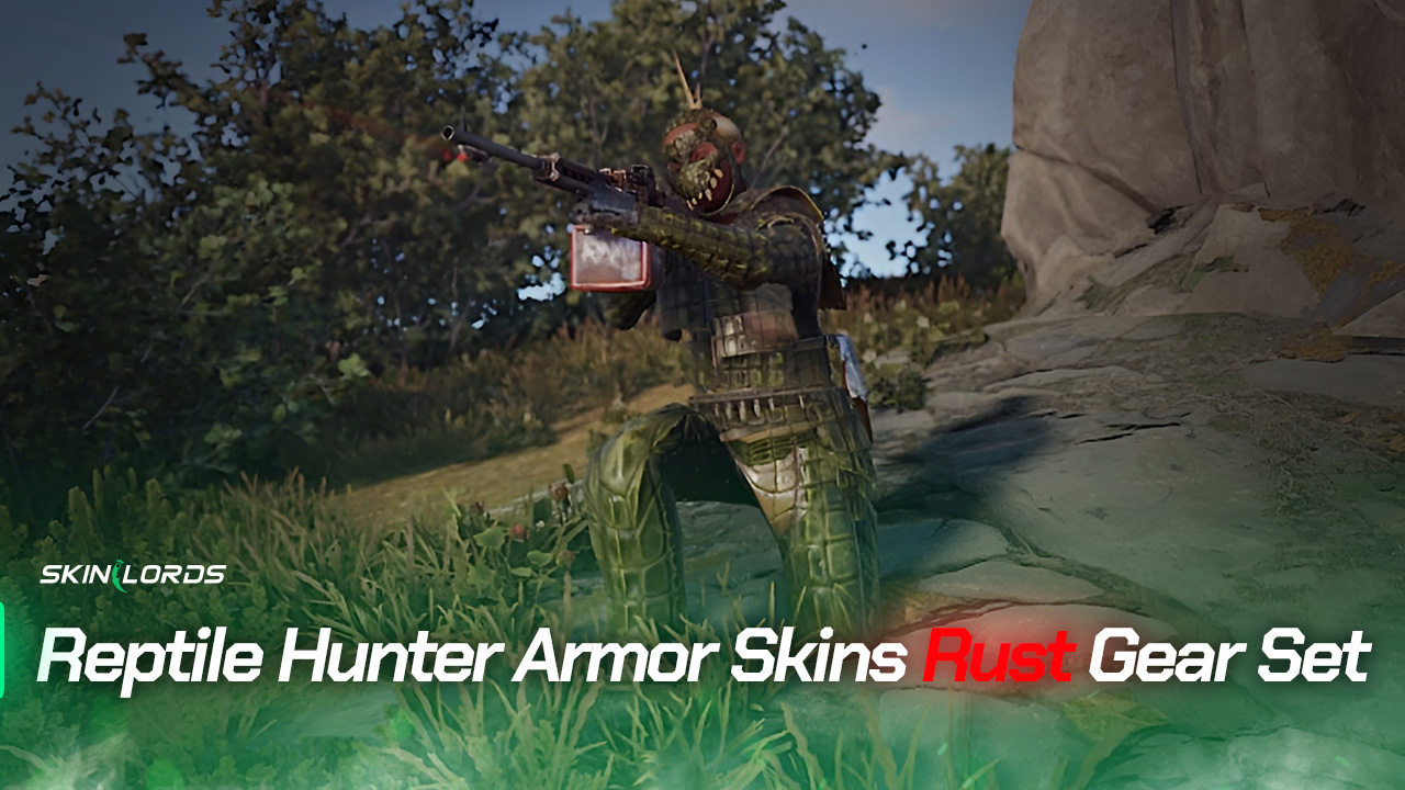 Reptile Hunter Armor Skins Rust Gear Set