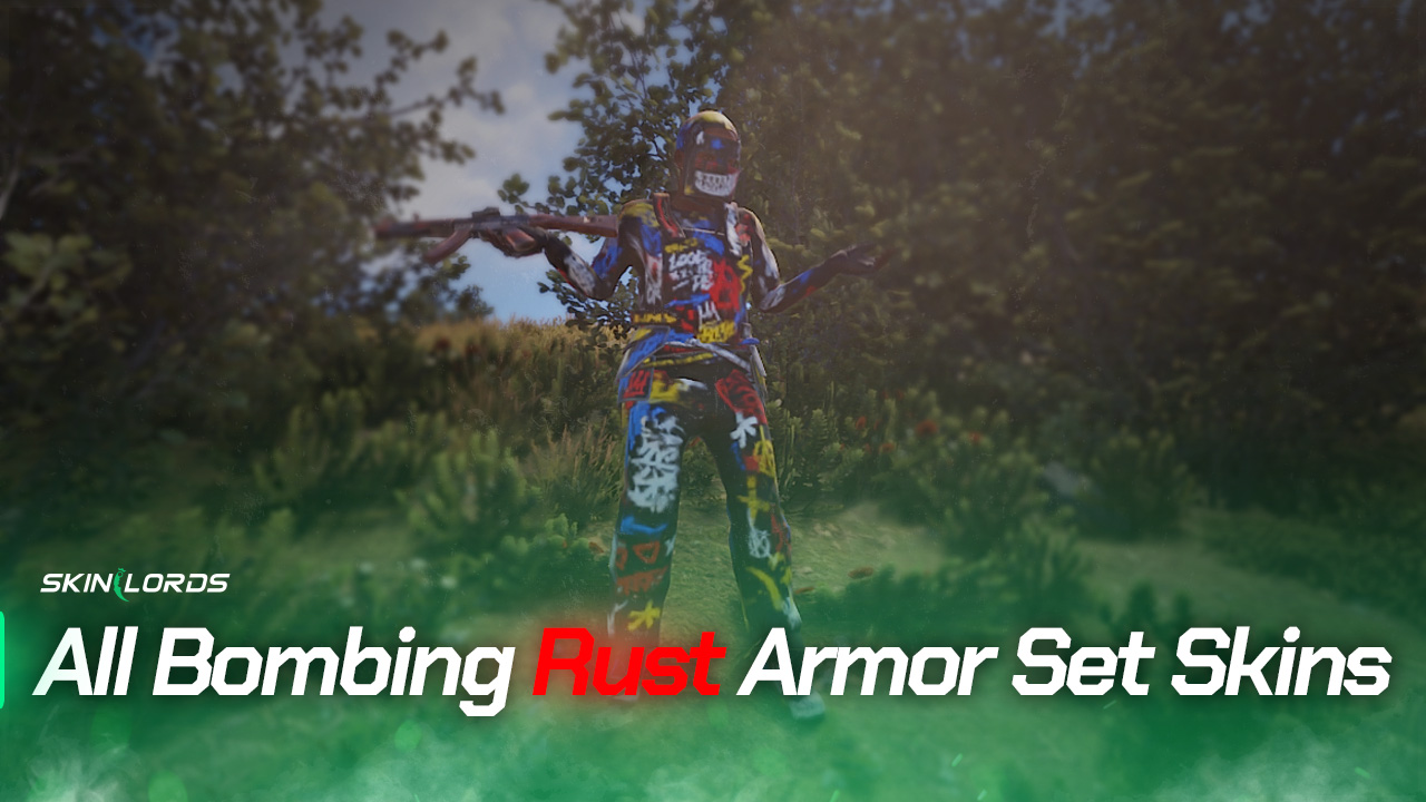 All Bombing Rust Armor Set Skins
