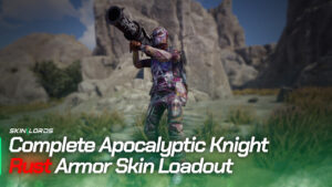 Complete Apocalyptic Knight Rust Armor Skin Loadout