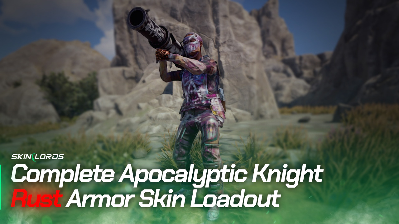 Complete Apocalyptic Knight Rust Armor Skin Loadout