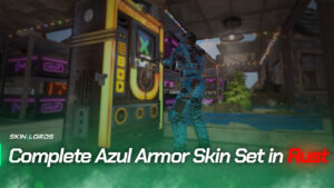 Complete Azul Armor Skin Set in Rust