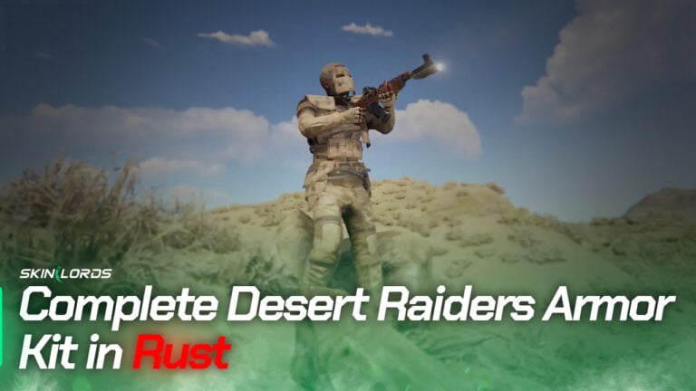 Rust Rce Full Kit Complete Desert Raiders Armor Kit in Rust - SkinLords