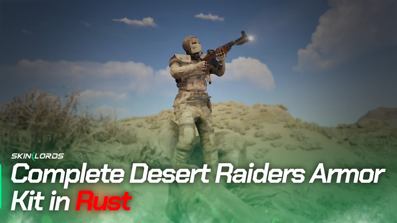 Complete Desert Raiders Armor Kit in Rust
