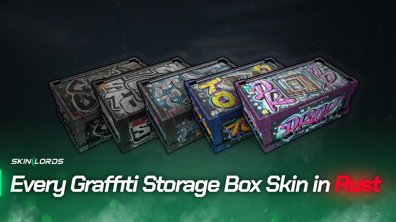 Every Graffiti Storage Box Skin in Rust