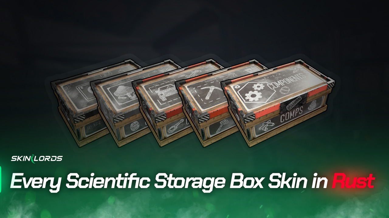 Every Scientific Storage Box Skin in Rust