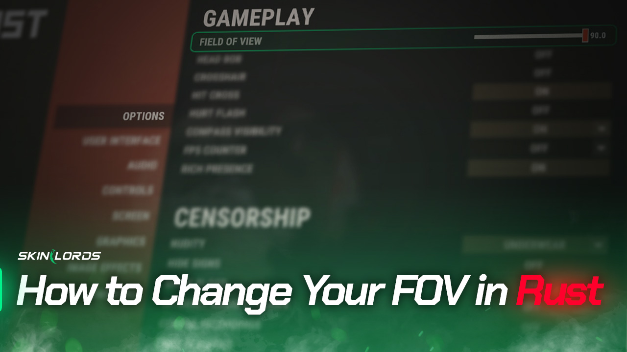 How to Change Your FOV in Rust