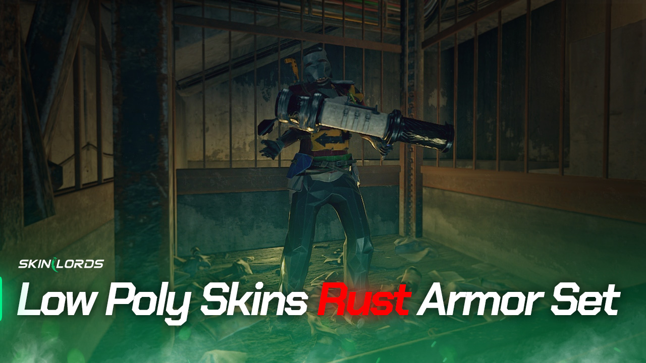 Low Poly Skins Rust Armor Set