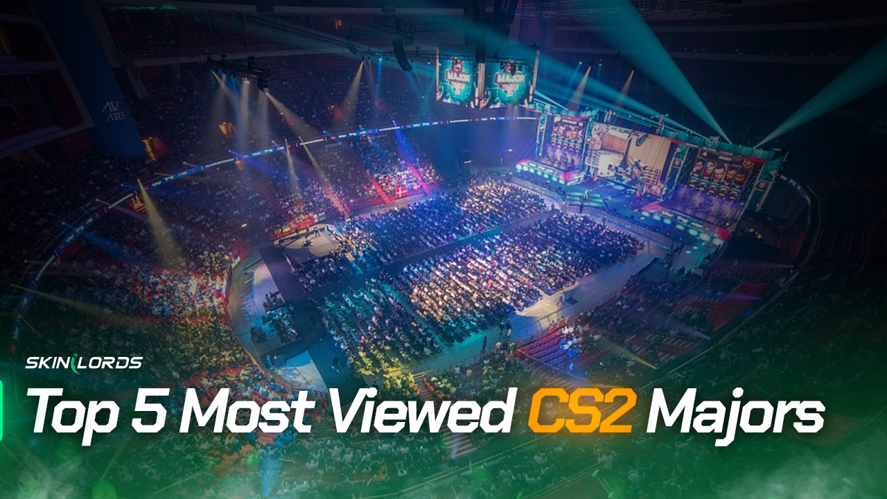 Top 5 Most Viewed CS2 Majors