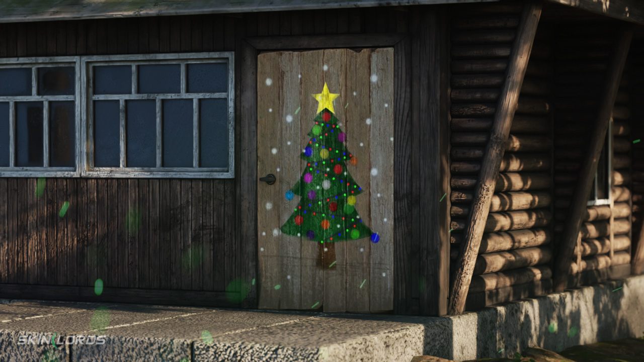 Christmas Tree Door