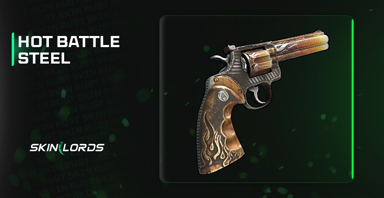 hot battle steel python rust