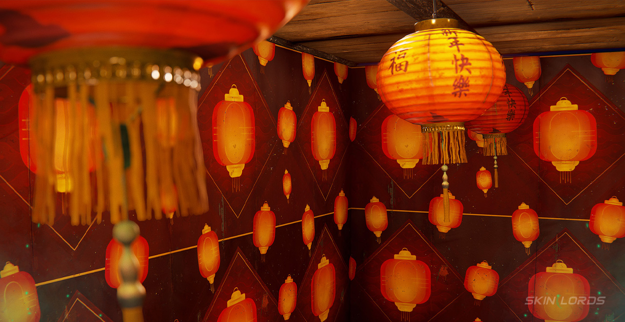 Chinese Lanterns rust