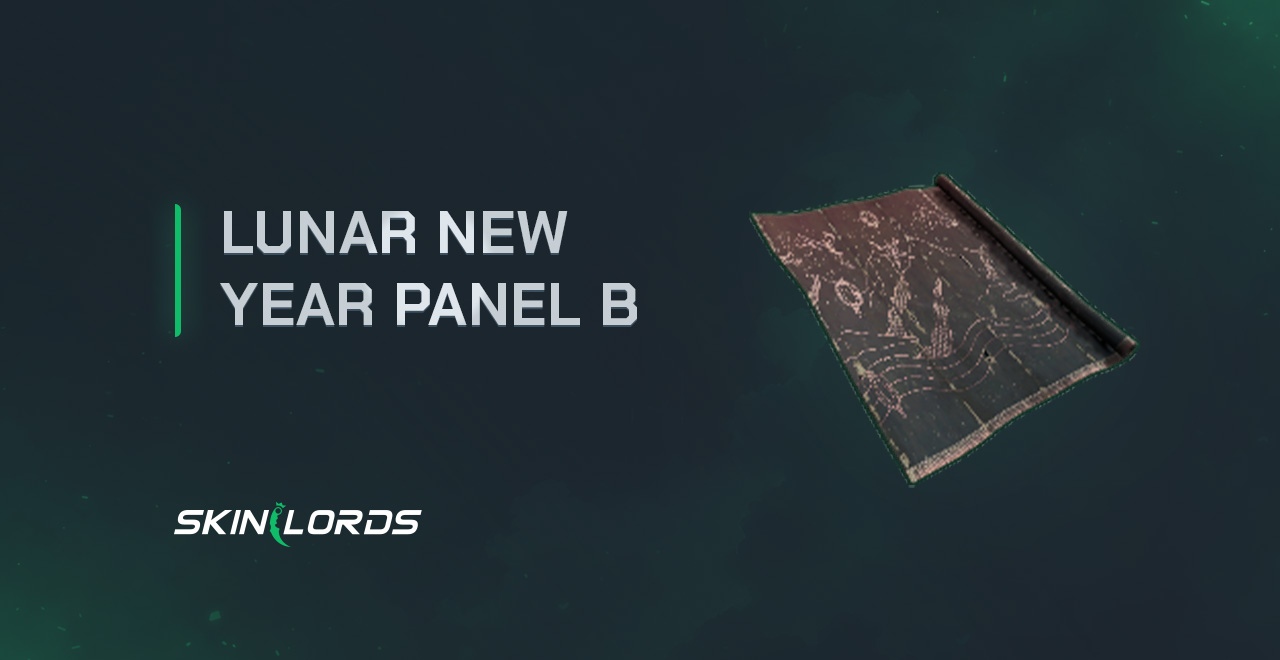 rust Lunar New Year Panel B