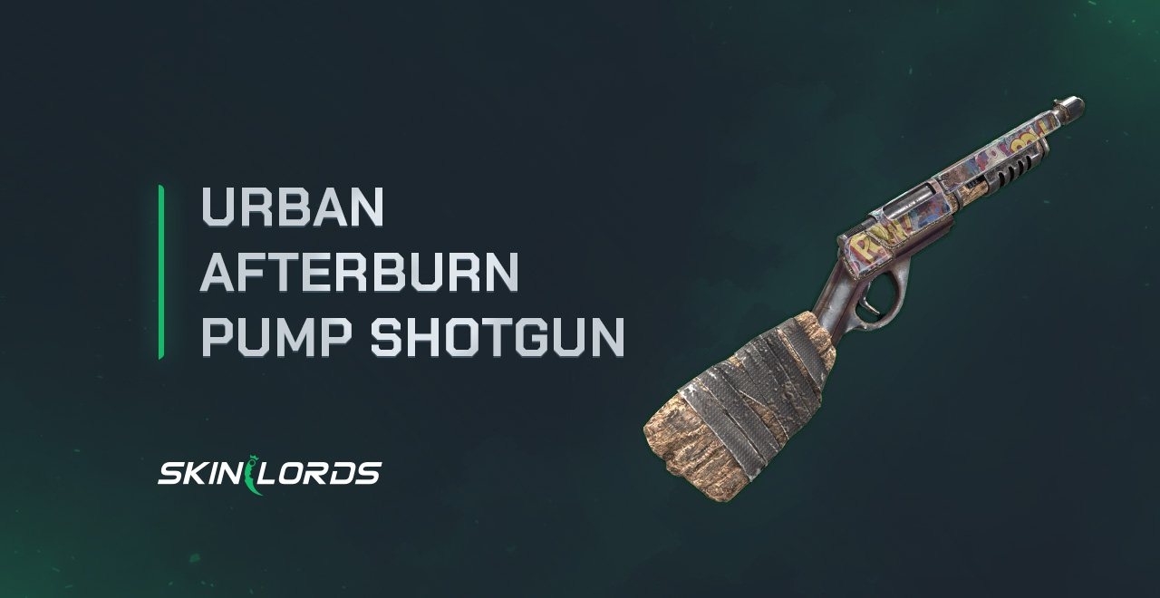 Urban Afterburn Pump Shotgun rust