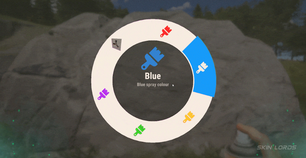 rust graffiti dlc spray color