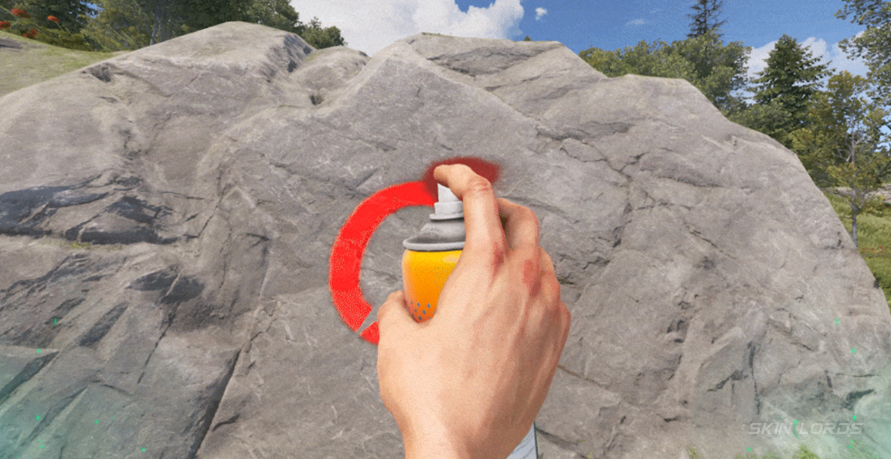 rust graffiti dlc freehand spray