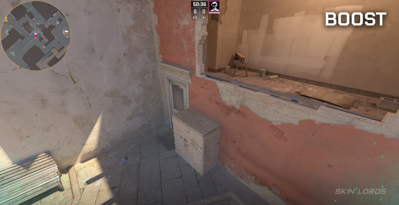 boost mirage cs2 callout