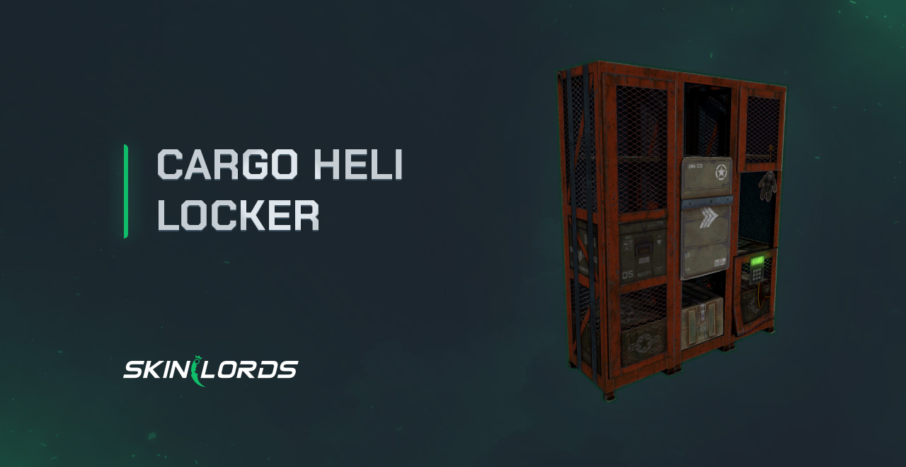 Cargo Heli Locker rust