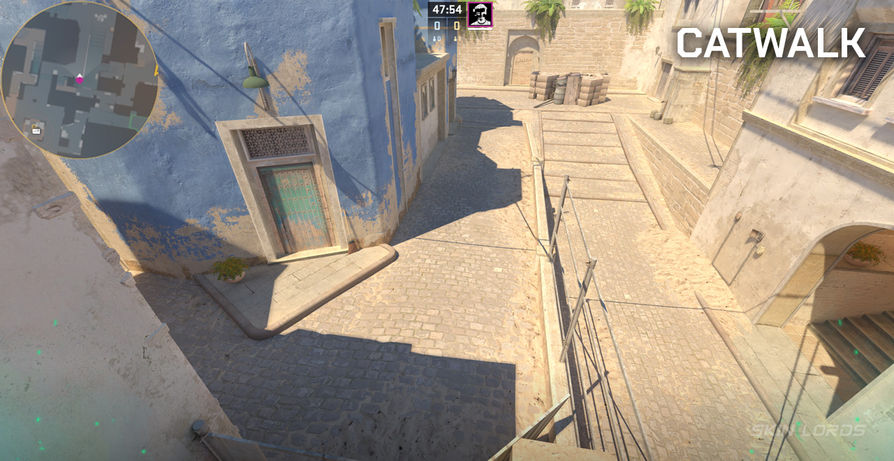 catwalk mirage cs2 callout