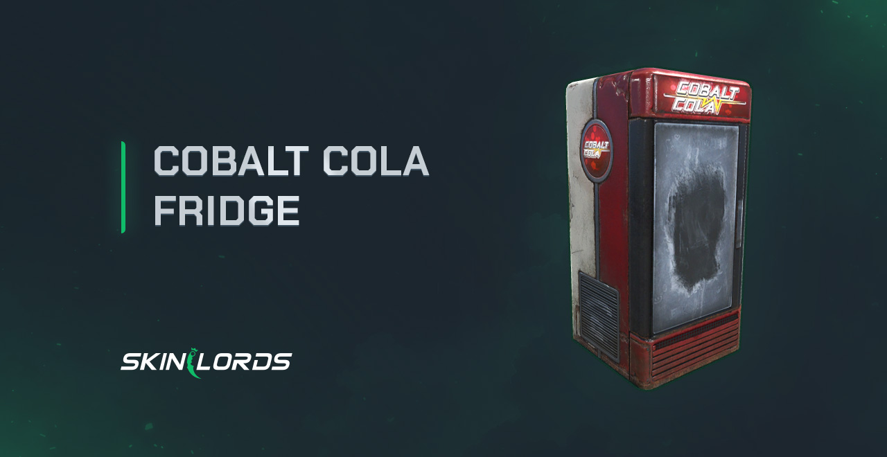 Cobalt Cola Fridge rust