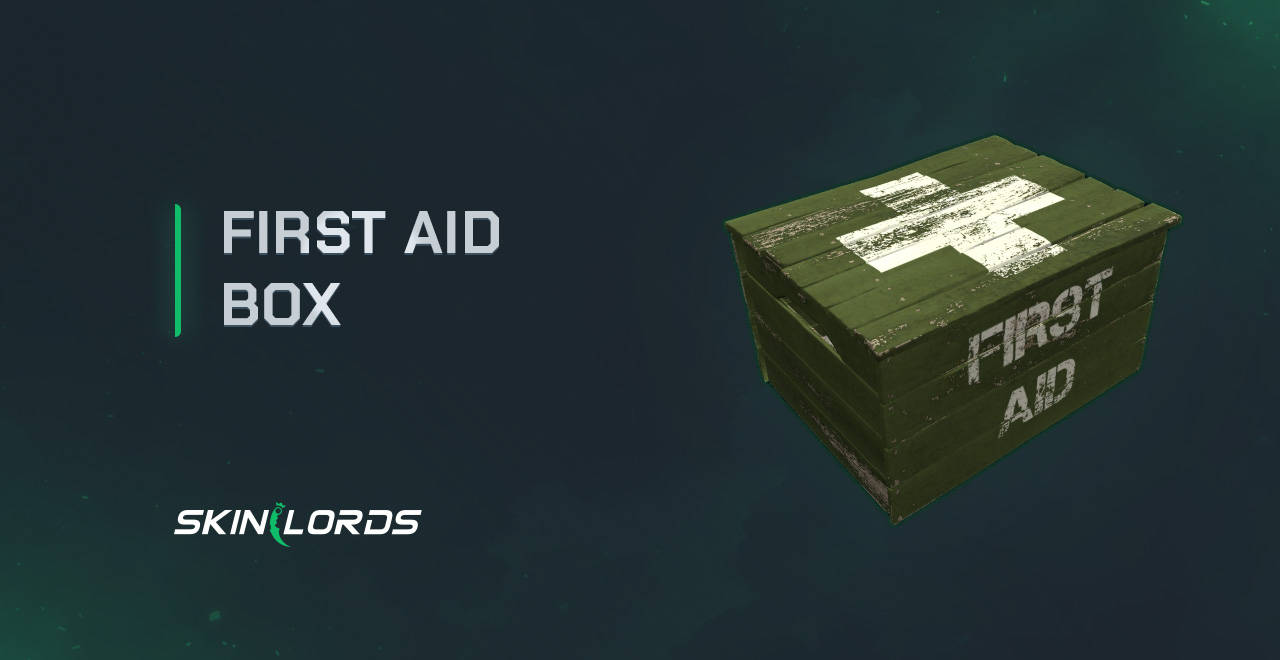 First Aid Box rust