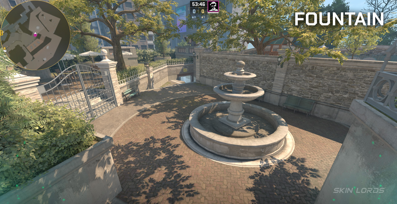 fountain overpass cs2 callout