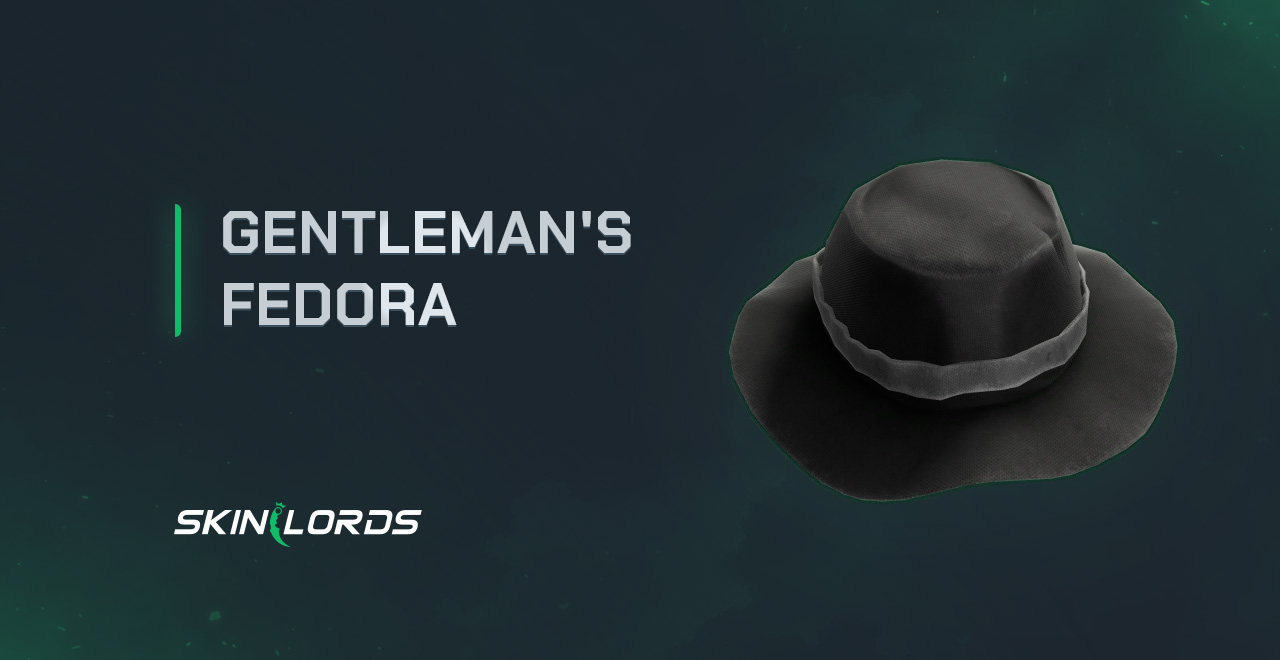 Gentleman's Fedora rust