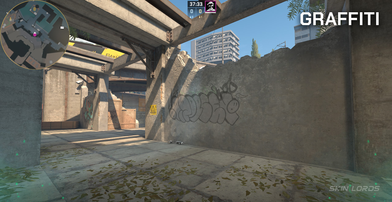 graffiti overpass cs2 callout
